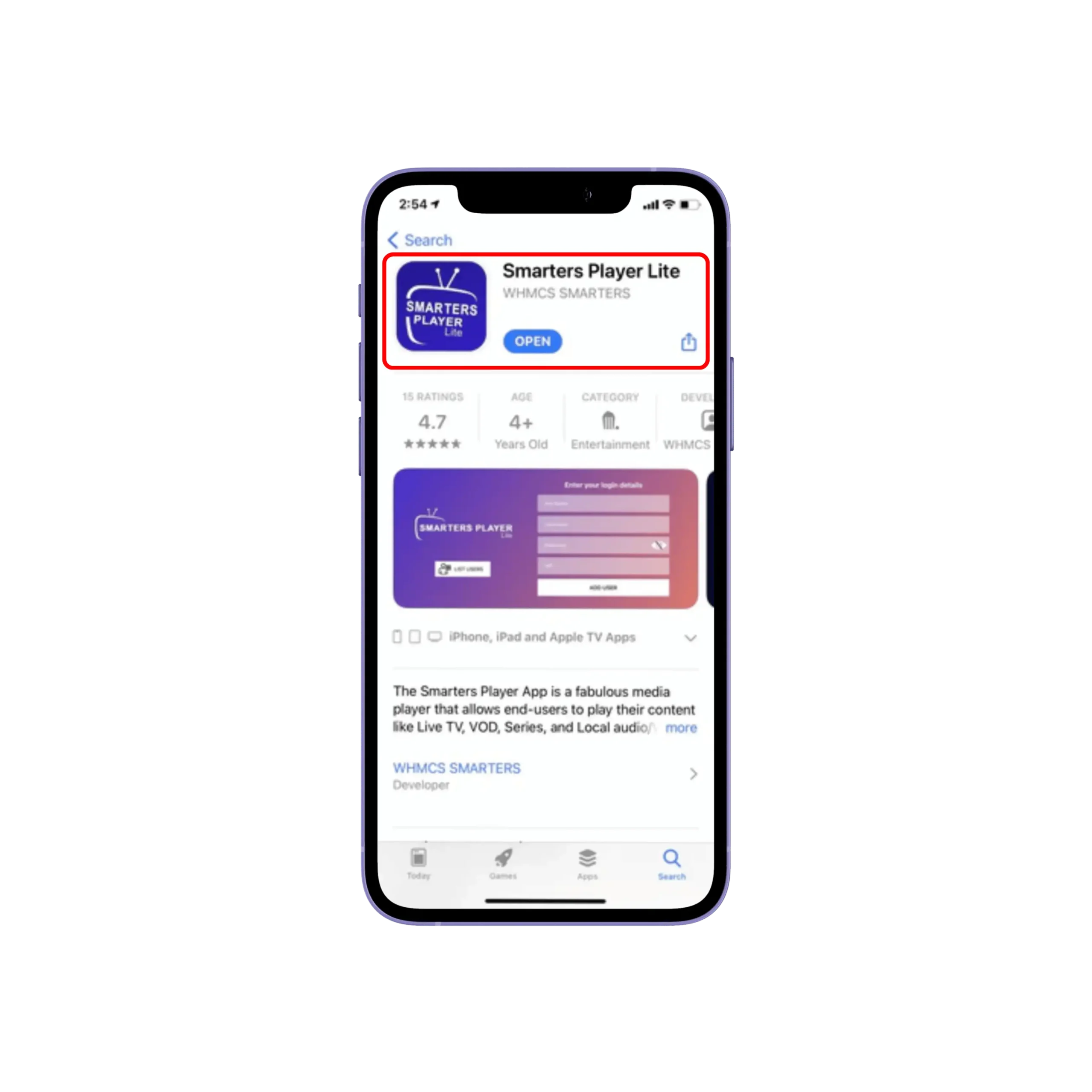 IPTV SMARTERS LITE